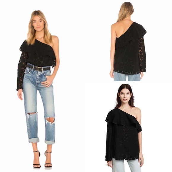 DIANE VON FURSTENBERG One Should Ruffled Top - Picture 2 of 7